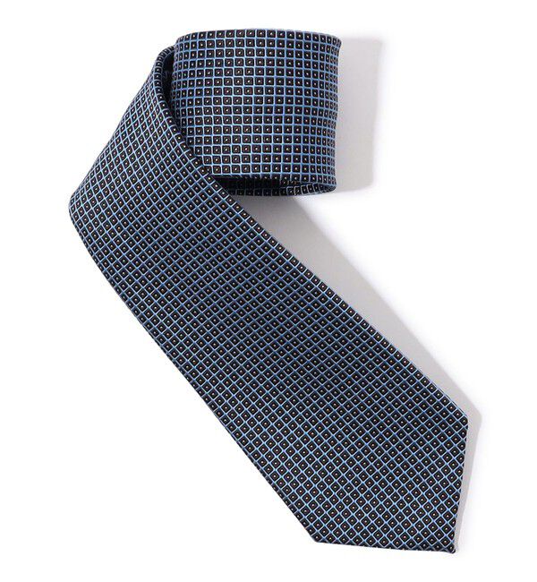 TOMORROWLAND GOODS「TOMORROWLAND シルクジャガード ネクタイ」|ネクタイ・蝶ネクタイ|46 ブルー系