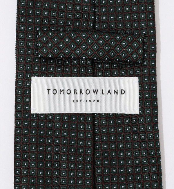 TOMORROWLAND GOODS「TOMORROWLAND シルクジャガード ネクタイ」|ネクタイ・蝶ネクタイ|