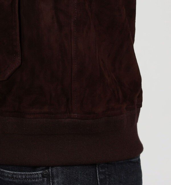 TOMORROWLAND MENS「【別注】EMMETI AKRON ラムレザー スエードブルゾン」|ブルゾン・スタジャン|