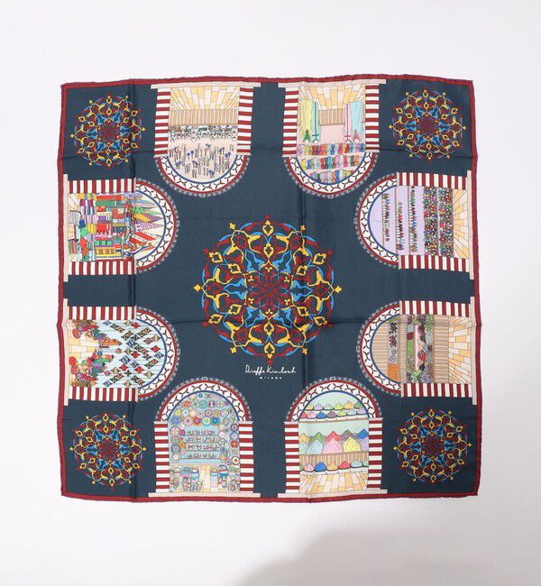 TOMORROWLAND GOODS「Kinloch シルクスカーフ」|バンダナ・スカーフ|