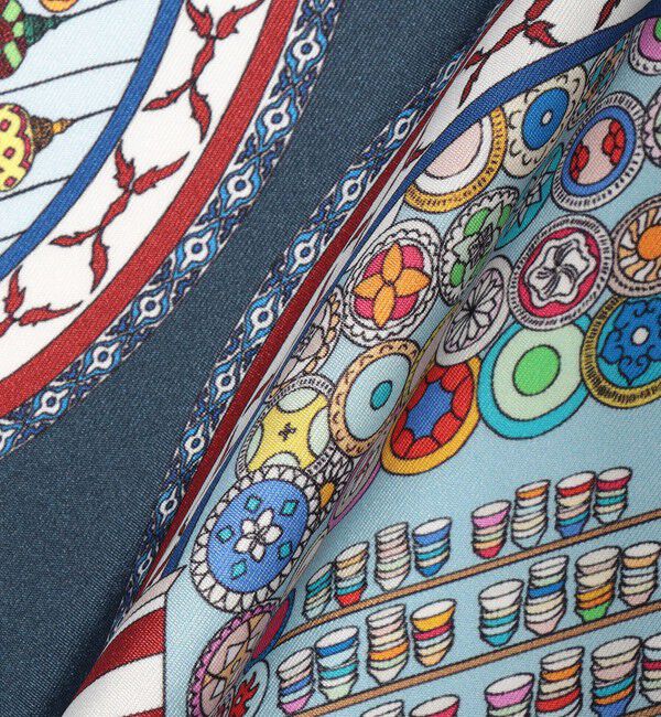 TOMORROWLAND GOODS「Kinloch シルクスカーフ」|バンダナ・スカーフ|