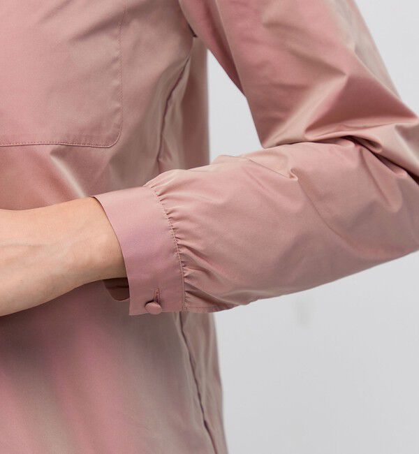 BACCA「ポリエステルタフタ オープンシャツ」|シャツ・ブラウス|