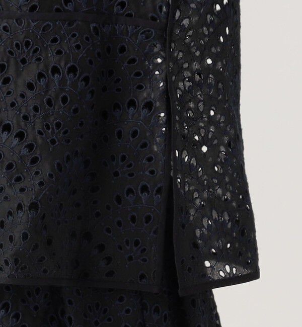 TOMORROWLAND collection「ピーコックエンブロイダリー ペタルスリーブブラウス」|シャツ・ブラウス|