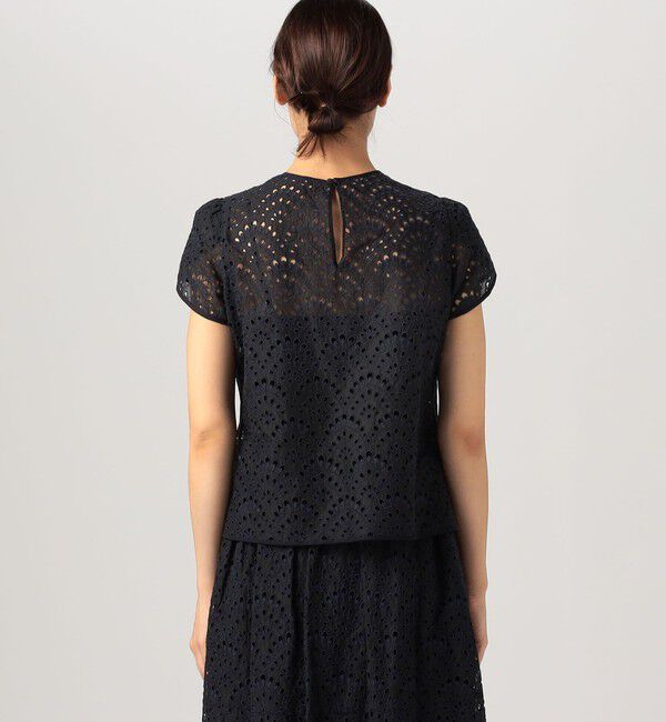 TOMORROWLAND collection「ピーコックエンブロイダリー ペタルスリーブブラウス」|シャツ・ブラウス|