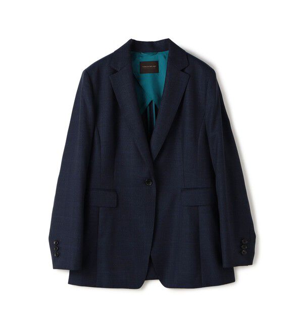 TOMORROWLAND collection「ZELANDER NATURAL STRETCH 1Bテーラードジャケット」|テーラードジャケット|68 ネイビー系