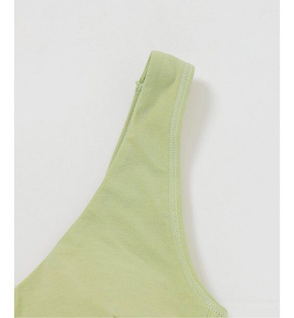 EMILYWEEK「【NEUTRAL】オーガニックコットン混カバレッジブラ（グリーン、パープル）」|インナー|