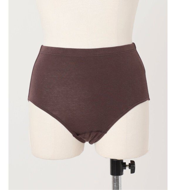 EMILYWEEK「【RESET】オーガニックコットン混 2WAYサニタリーショーツ（ブラウン、ミント）」|インナー|