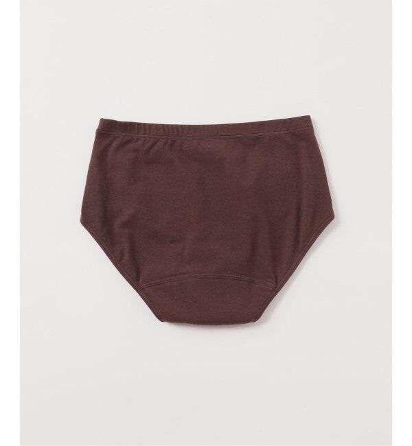 EMILYWEEK「【RESET】オーガニックコットン混 2WAYサニタリーショーツ（ブラウン、ミント）」|インナー|