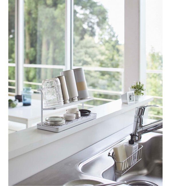 journal standard Furniture「《WEB限定》【tower/タワー】ワイドジャグボトルスタンド」|食器・キッチングッズ|