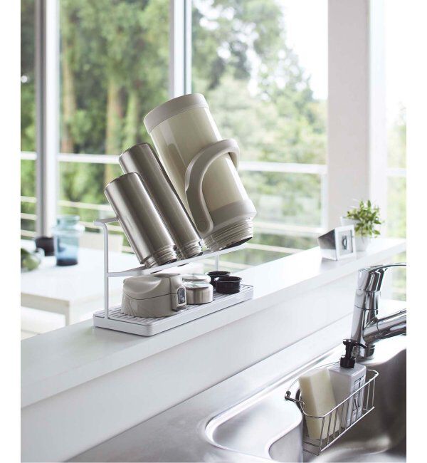 journal standard Furniture「《WEB限定》【tower/タワー】ワイドジャグボトルスタンド」|食器・キッチングッズ|