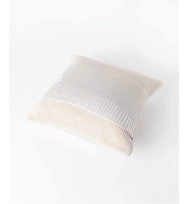 journal standard Furniture「SILVER PRINT KNIT CUSHION　クッションカバー 45cm」|クッション・クッションカバー|