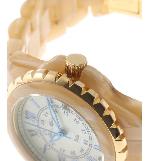 HIROB「【Sur Mesure / シュールメジュール】 Aneth Rie Tomosaka Beige【 ウォッチ 】」|腕時計|