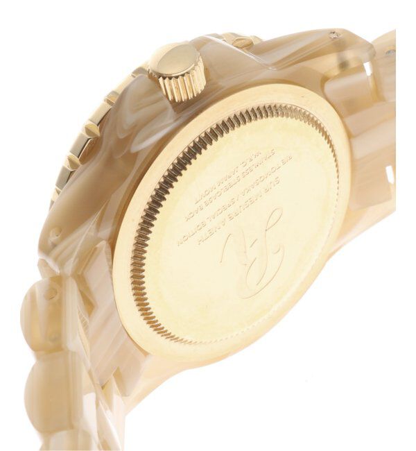 HIROB「【Sur Mesure / シュールメジュール】 Aneth Rie Tomosaka Beige【 ウォッチ 】」|腕時計|