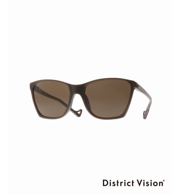 EYETHINK「【District Vision】Keiichi S M/D+EV Sunglasses」|サングラス|ブラウン B