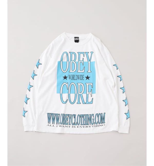 JOINT WORKS「OBEY / オベイ CORE VINTAGE OVERSIZE TEES」|Tシャツ・カットソー|ホワイト