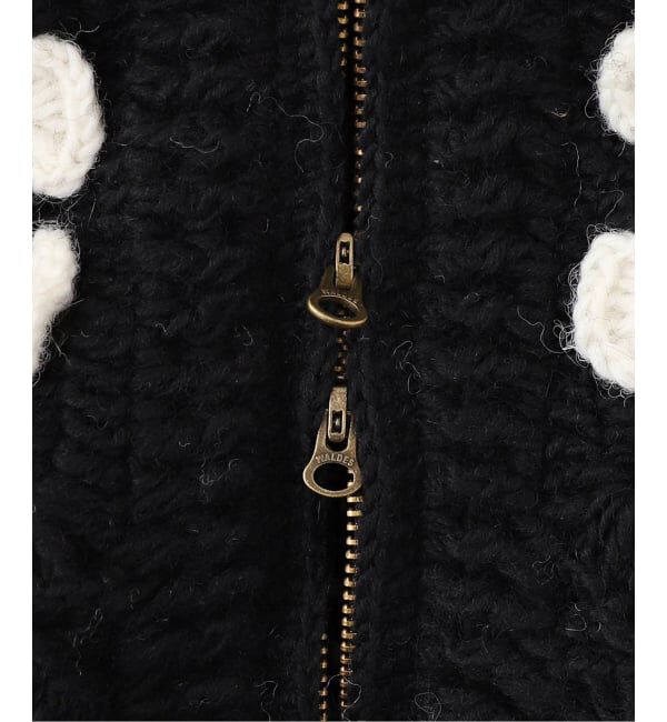 JOINT WORKS「MacMahon Knitting Mills V-Neck Zip Cardigan-Square」|カーディガン|