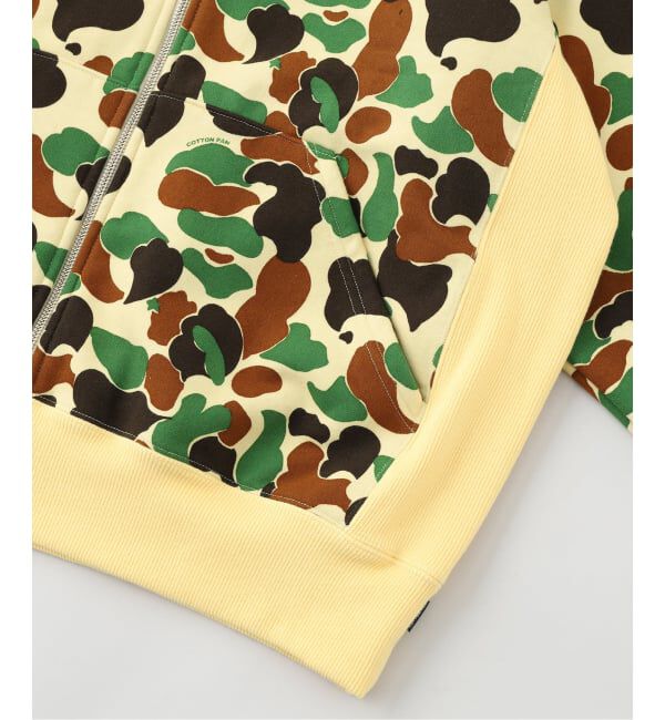 JOINT WORKS「COTTON PAN / コットンパン CAMO ZIP PARKA」|パーカー|