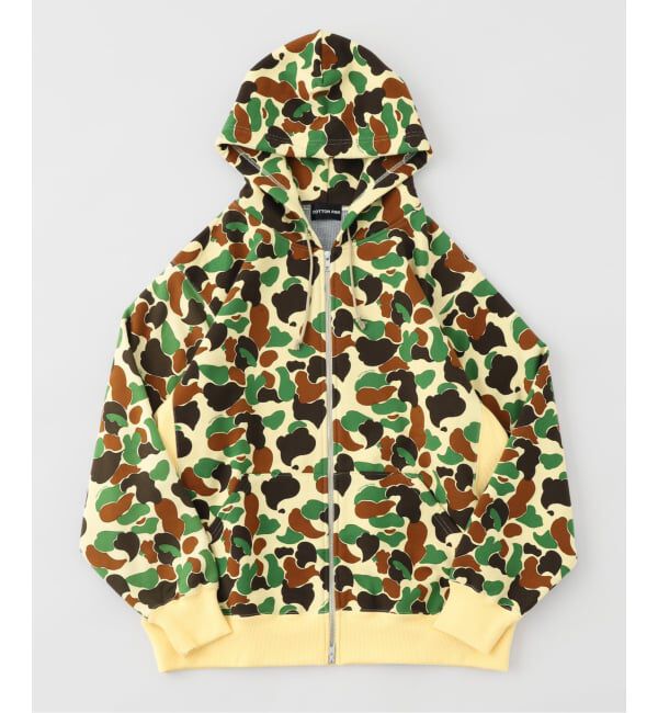 JOINT WORKS「COTTON PAN / コットンパン CAMO ZIP PARKA」|パーカー|
