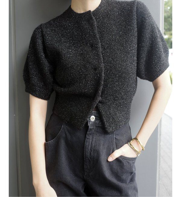 Plage「《WEB限定追加》R'IAM ラメカーディガン」|カーディガン|