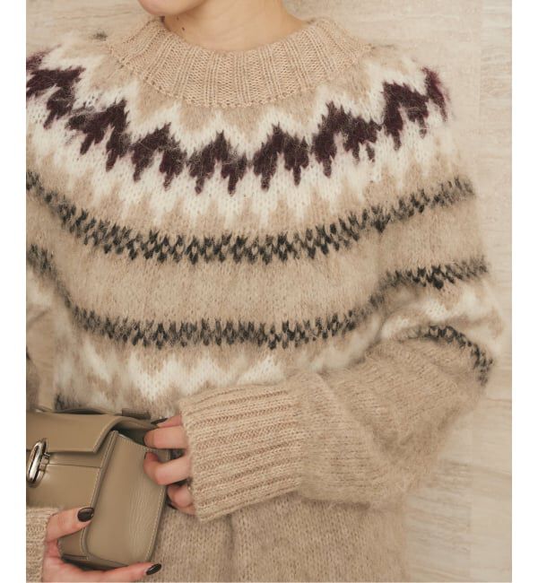 Plage「TRAMA /トラマ 別注 ANDEAN ニット」|ニット・セーター|