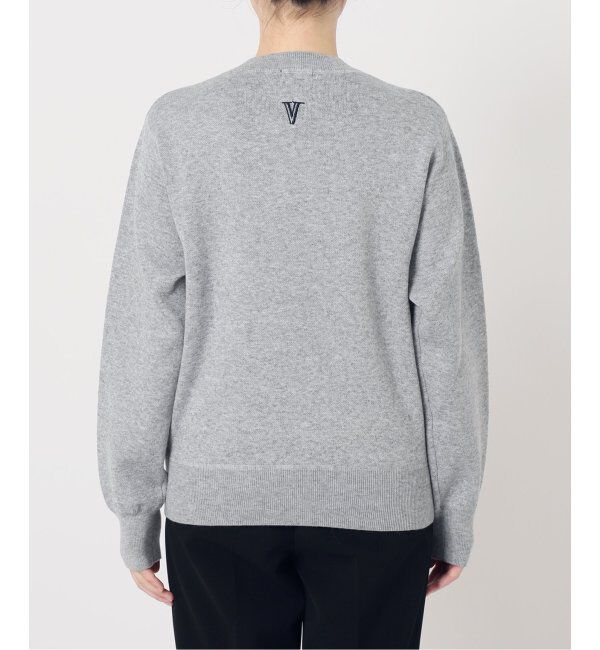 VERMEIL par iena「スウェットライクロゴニット」|ニット・セーター|
