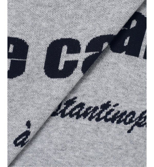 VERMEIL par iena「スウェットライクロゴニット」|ニット・セーター|