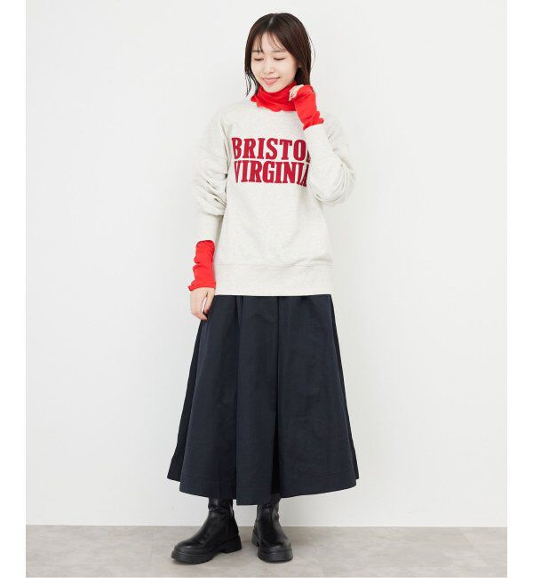 SLOBE IENA「《追加》MILLER/ミラー SLOBE別注 SHEER RIB タートルネック」|Tシャツ・カットソー|