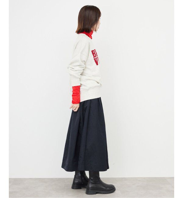 SLOBE IENA「《追加》MILLER/ミラー SLOBE別注 SHEER RIB タートルネック」|Tシャツ・カットソー|