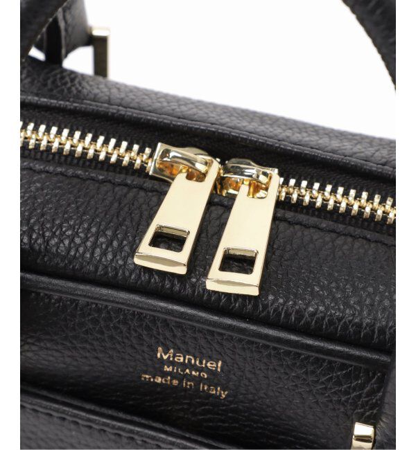 IENA「《追加5》Manuel MILANO/マニュエルミラノ 別注 レザーバッグ MIDI」|ハンドバッグ|