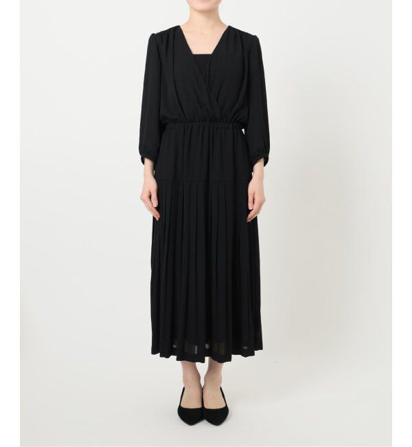 VERMEIL par iena「L&rsquo;UNE（リュンヌ）カシュクールドレス LU252-201」|ワンピース|