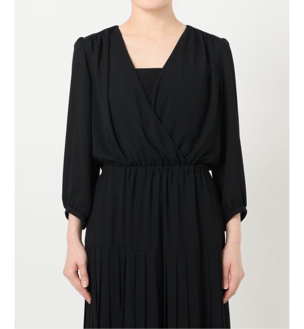 VERMEIL par iena「L&rsquo;UNE（リュンヌ）カシュクールドレス LU252-201」|ワンピース|