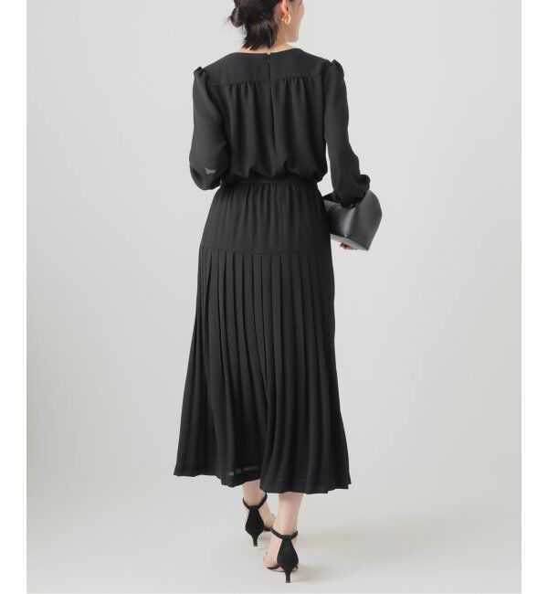 VERMEIL par iena「L&rsquo;UNE（リュンヌ）カシュクールドレス LU252-201」|ワンピース|