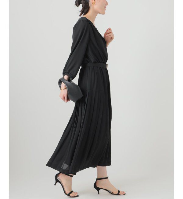 VERMEIL par iena「L&rsquo;UNE（リュンヌ）カシュクールドレス LU252-201」|ワンピース|