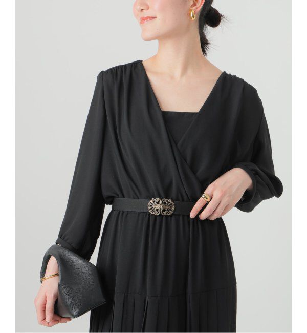 VERMEIL par iena「L&rsquo;UNE（リュンヌ）カシュクールドレス LU252-201」|ワンピース|