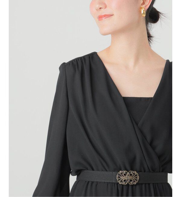 VERMEIL par iena「L&rsquo;UNE（リュンヌ）カシュクールドレス LU252-201」|ワンピース|