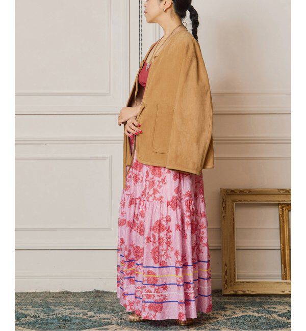 IENA LA BOUCLE「IENA LA BOUCLE レザーストリングブルゾン」|その他|