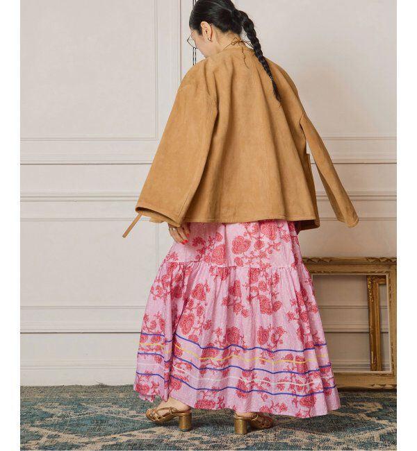 IENA LA BOUCLE「IENA LA BOUCLE レザーストリングブルゾン」|その他|