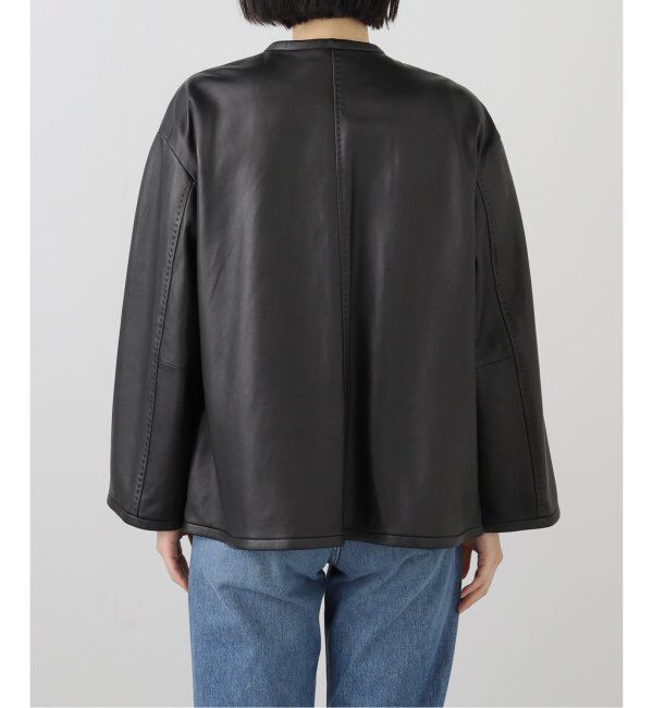 IENA LA BOUCLE「IENA LA BOUCLE レザーストリングブルゾン」|その他|