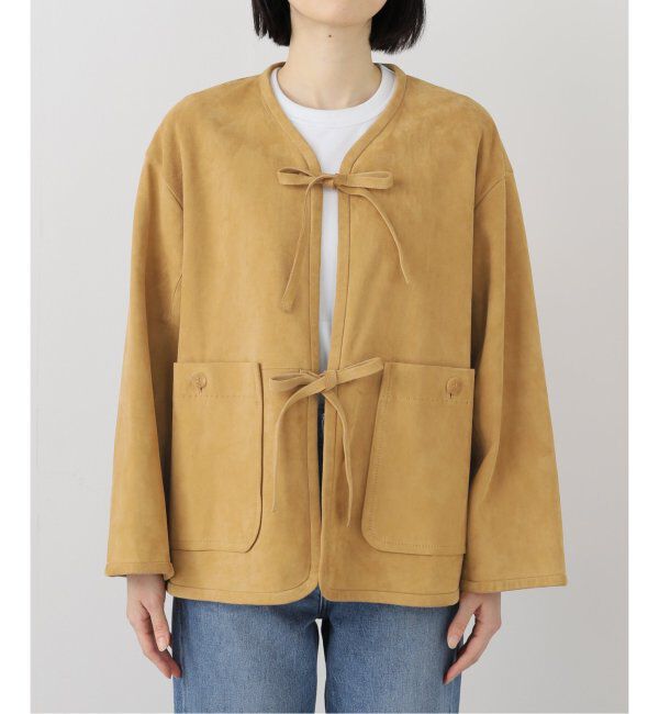 IENA LA BOUCLE「IENA LA BOUCLE レザーストリングブルゾン」|その他|