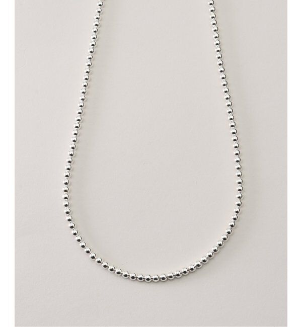 SLOBE IENA「《追加2》SLOBE メタルビーズネックレス」|ネックレス|