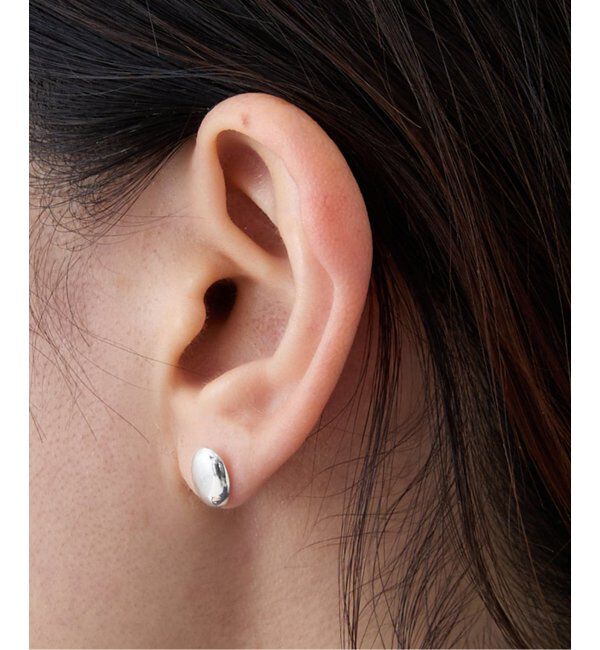 VERMEIL par iena「LIE STUDIO リエ スタジオ The Luna ピアス シルバー」|ピアス|シルバー