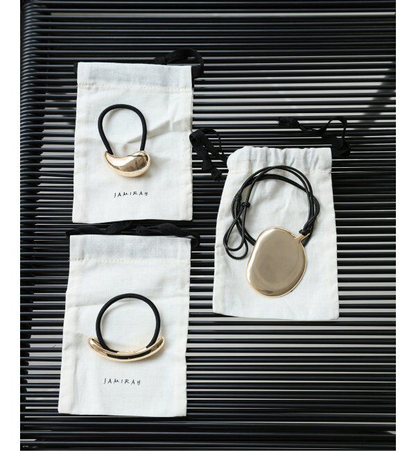 SLOBE IENA「JAMIRAY/ジャミレイ BEAN MOTIF コード ネックレス 244-270101」|ネックレス|