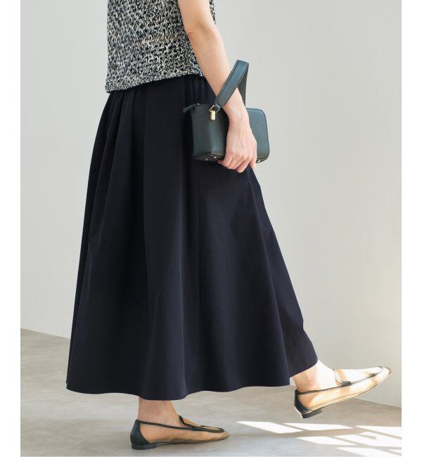 IENA「《一部カラー店舗限定》タイプライターフレアスカート」|スカート|