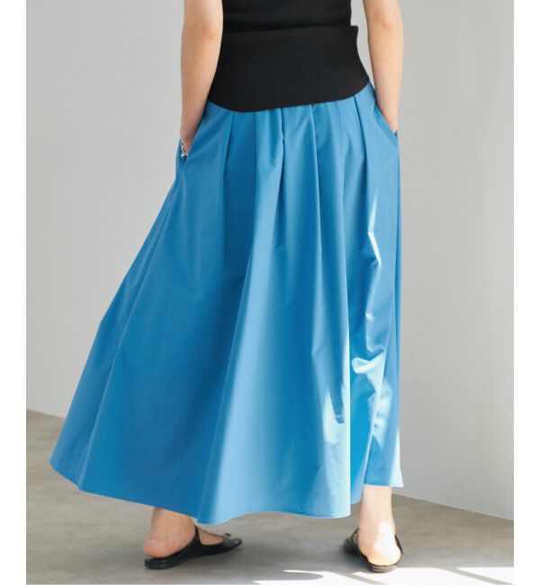 IENA「《一部カラー店舗限定》タイプライターフレアスカート」|スカート|