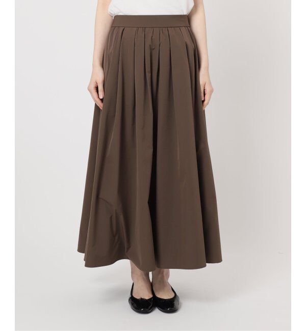 IENA「《一部カラー店舗限定》タイプライターフレアスカート」|スカート|