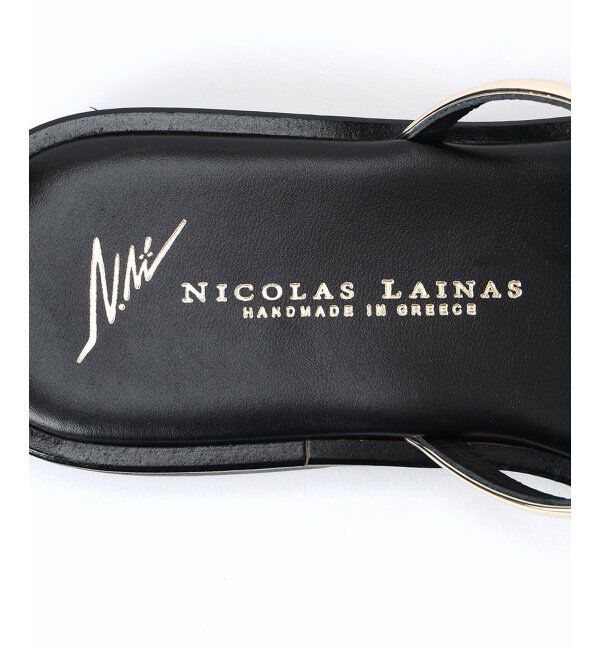 IENA「《追加》NICOLAS LAINAS/ニコラスライナス フラットサンダル」|サンダル|