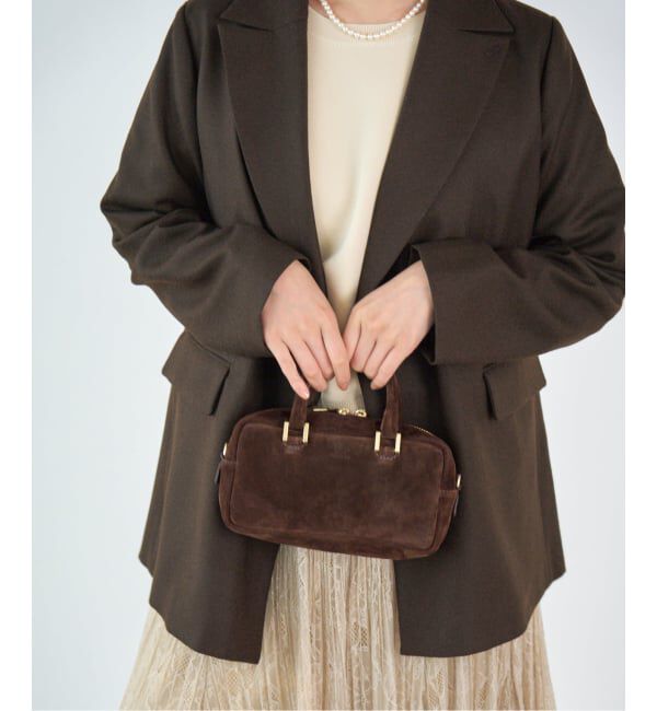 IENA「Manuel MILANO/マニュエルミラノ BOSTON MINI ミニボストンバッグ」|ボストンバッグ|