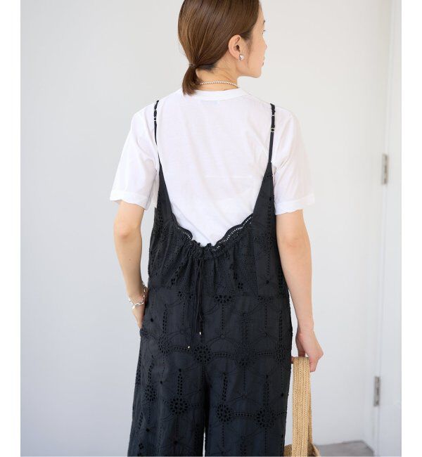 IENA「《WEB限定/追加6》レースオールインワン」|オールインワン|