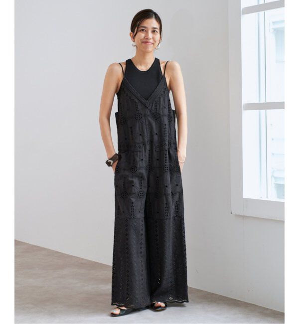 IENA「《WEB限定/追加6》レースオールインワン」|オールインワン|