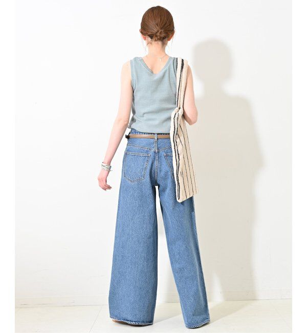 SLOBE IENA「《追加》コットンテレコタンクトップ」|タンクトップ|